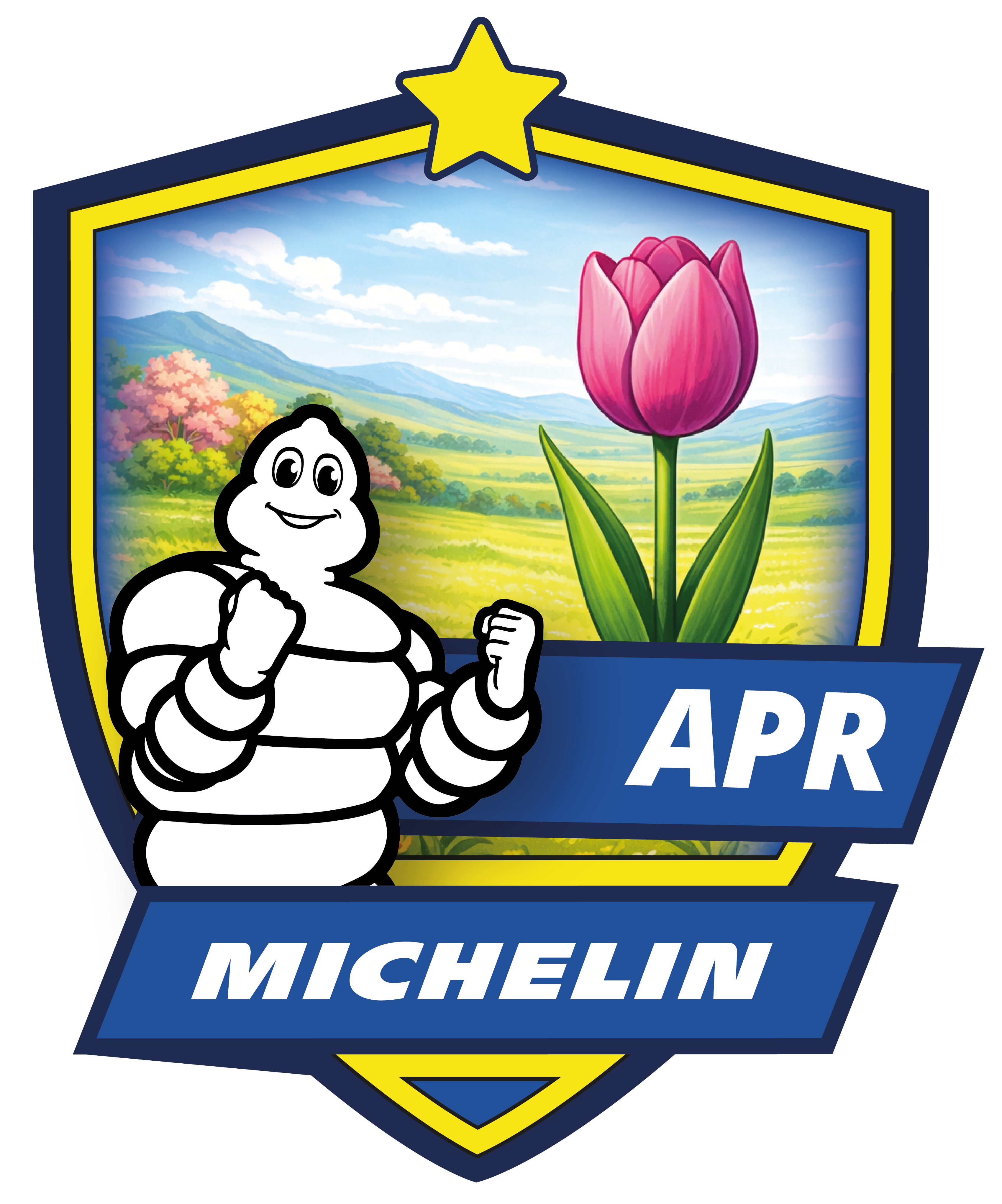 April Badge