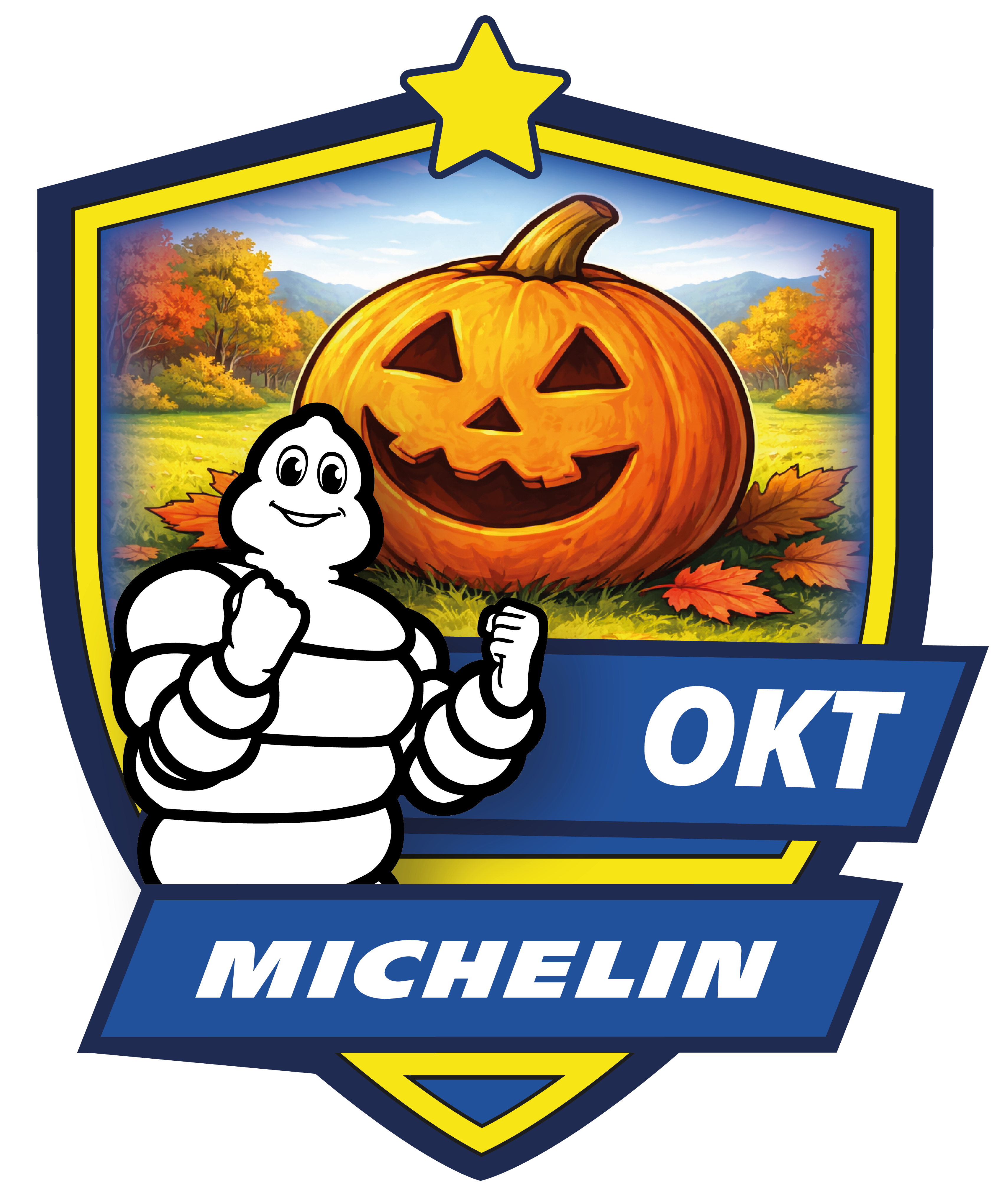 Oktober Badge