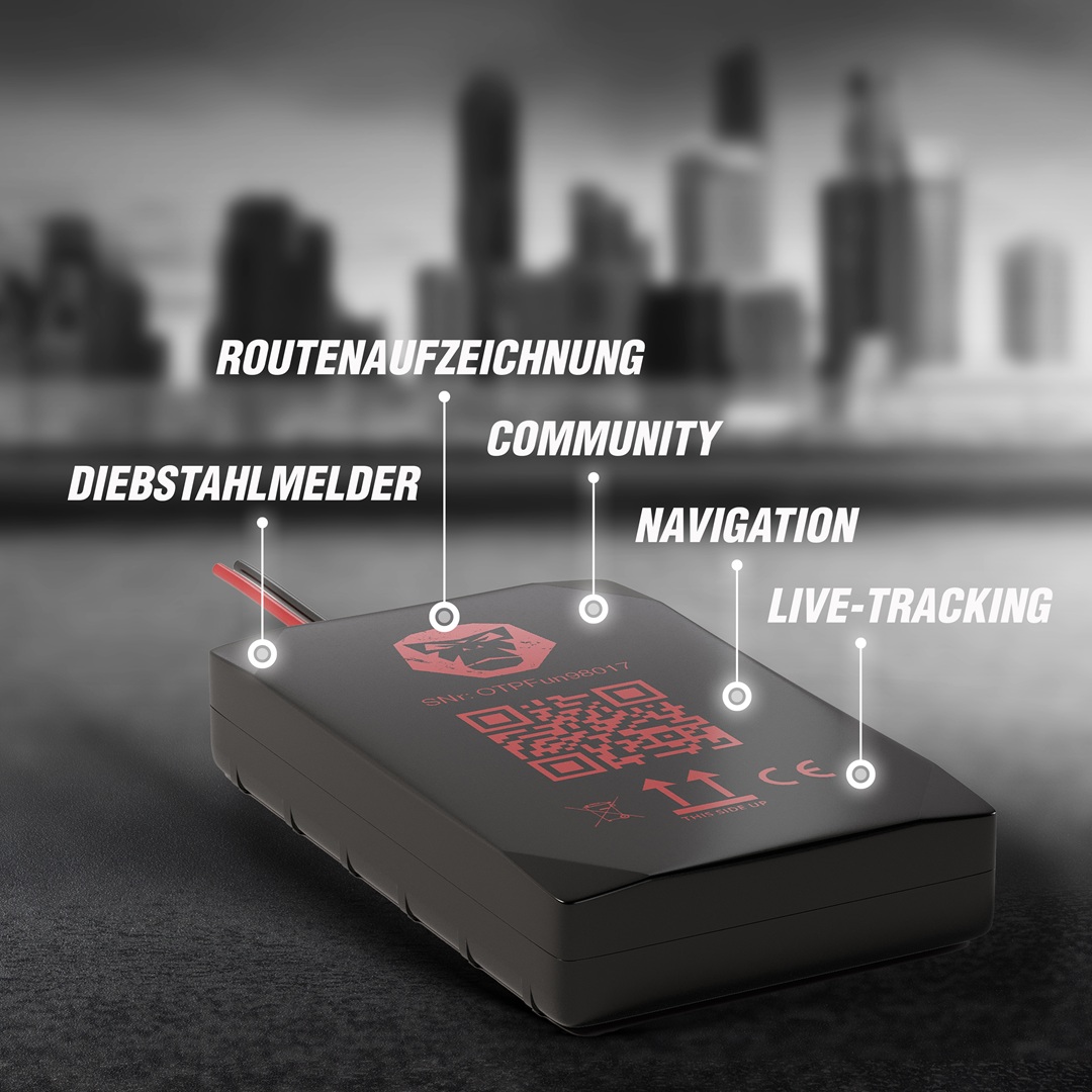 RideLink WingMan Free GPS Tracker ohne Abo