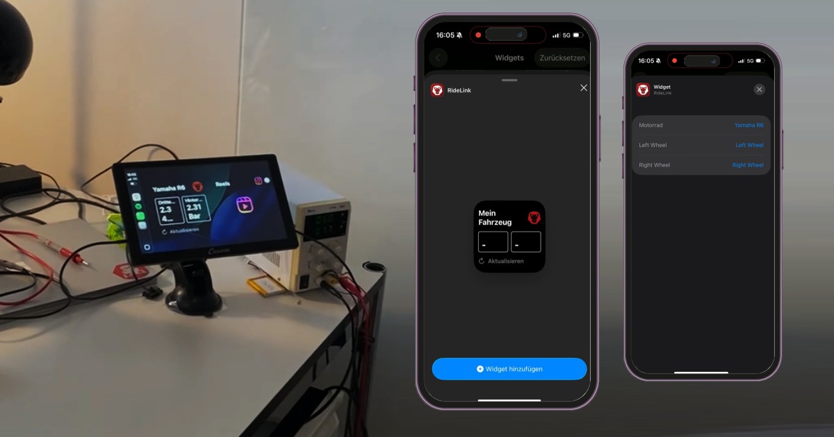 Reifendruck über Apple CarPlay im Blick behalten