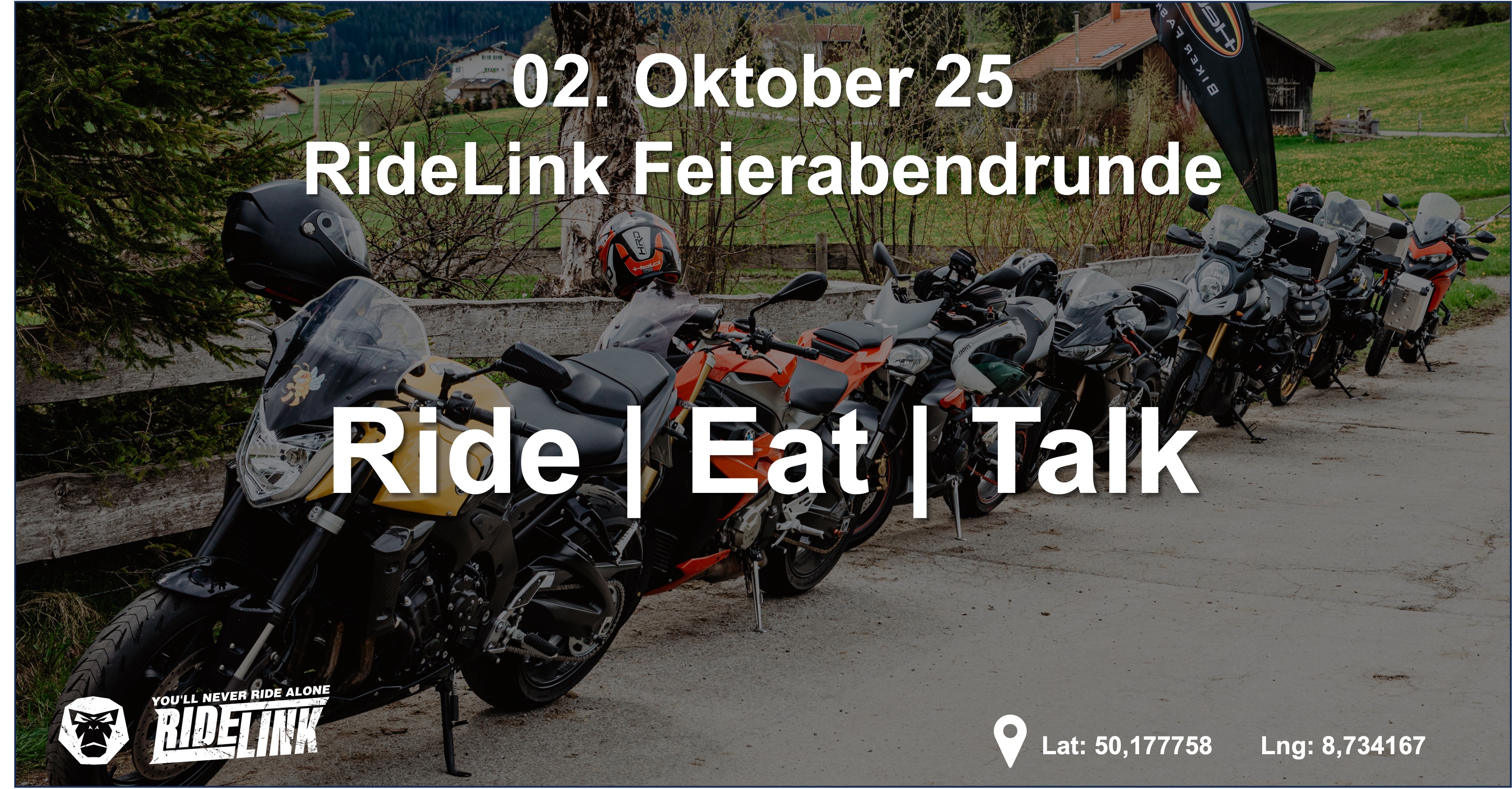 Wir laden ein: RideLink Feierabendrunde!