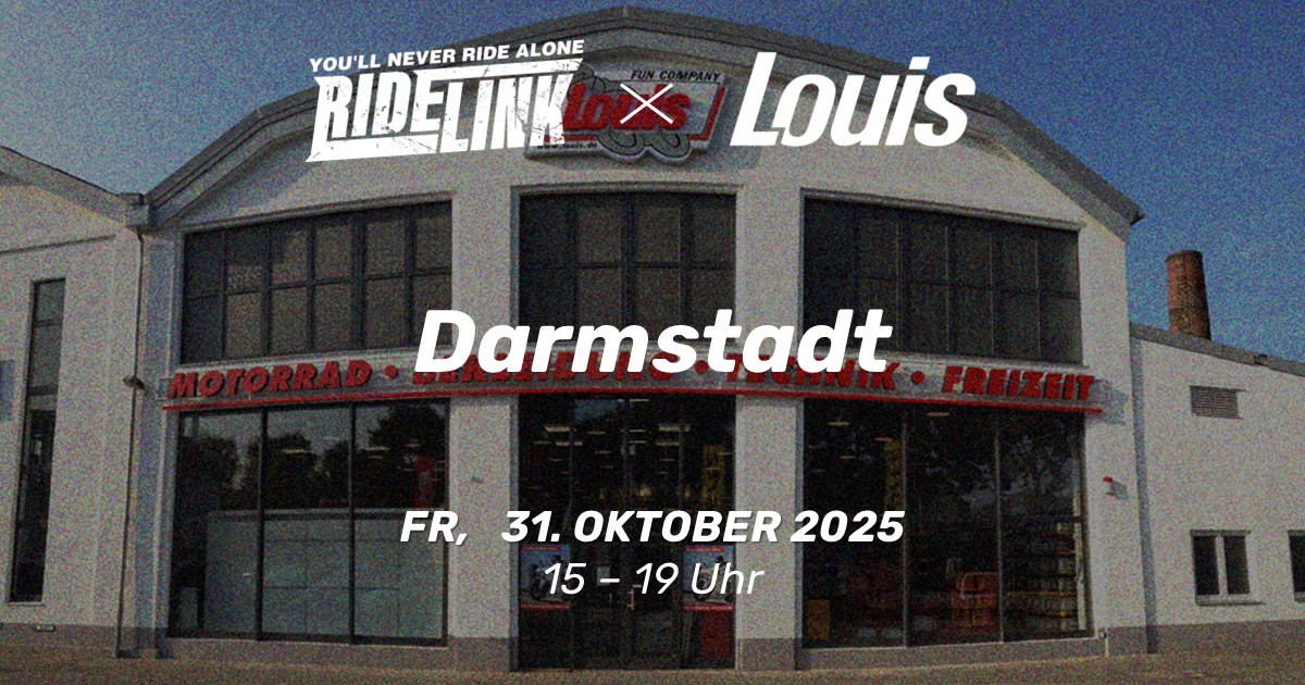 RideLink Aktionstag bei Louis in Darmstadt!