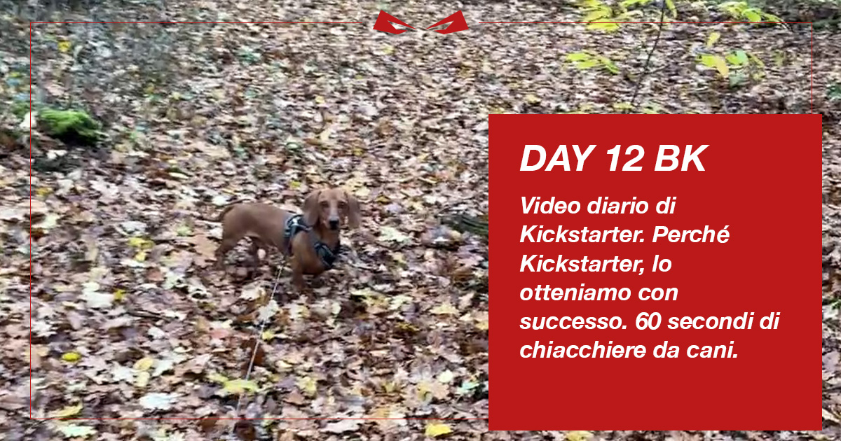 Diario di Kickstarter Giorno 12 BK - Before Kickstart
