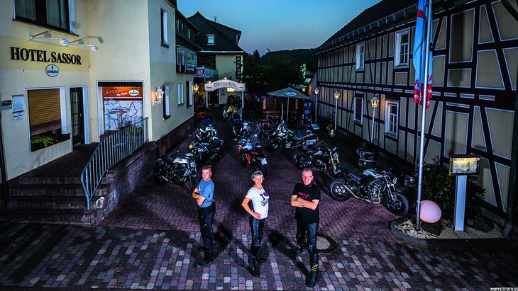 Motorradhotel  Sassor